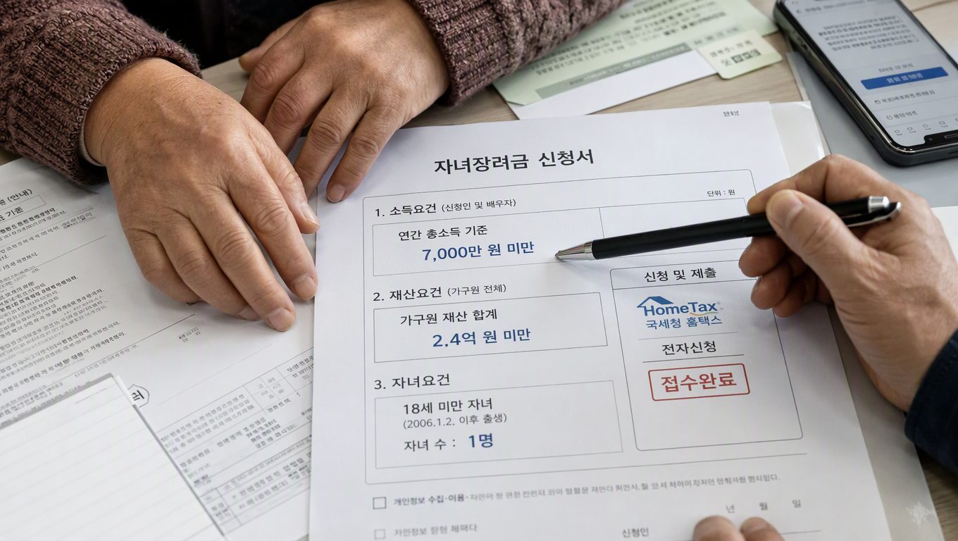 자녀장려금 상담센터는 어떤 신청 대리를 도와주나요? 자녀 장려금 상담